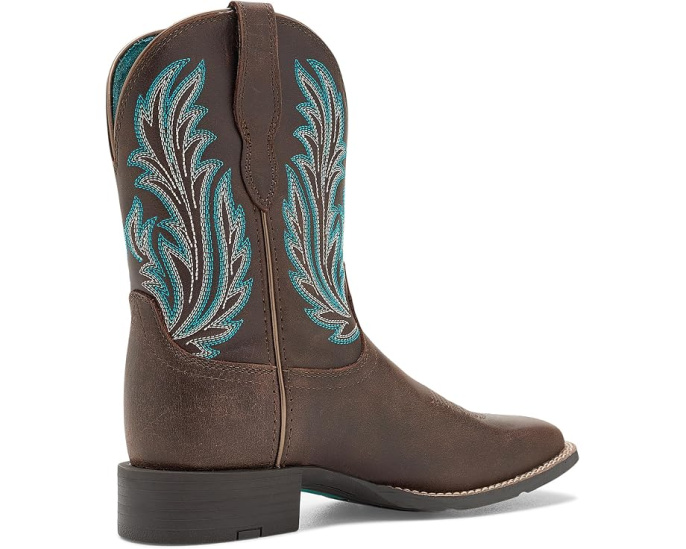Сапоги Round Up Filly от Ariat с вышивкой