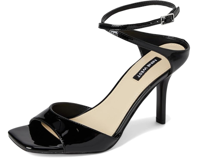 Вечерние сандалии Nine West Devans с ремешком на щиколотке и высоким каблуком