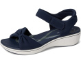 Сандалии Clarks Breeze Rae Sara из мягкого нубука на платформе