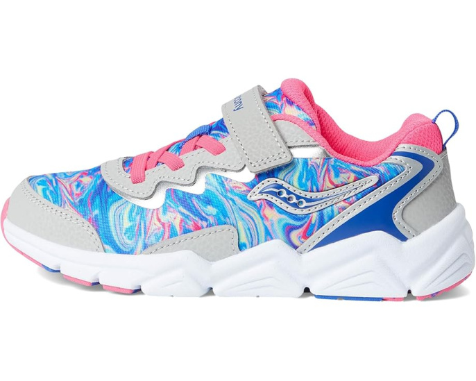 Saucony детские кроссовки Flash A/C 3.0 с кожаным мыском и легкой подошвой