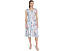 Цветочное платье Calvin Klein Printed Seamed с силуэтом трапеция