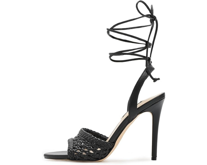 Вечерние сандалии Nine West Merta на высоком каблуке-стилетто с круглым носком