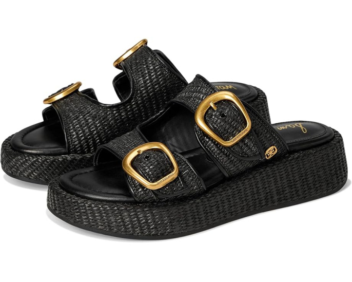 Сандалии-шлепанцы Sam Edelman Nerissa с крупной пряжкой и платформой
