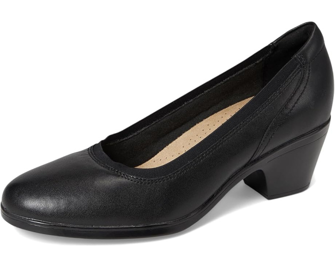 Туфли-лодочки Clarks Emily 2 Edyth с круглым носком и удобным каблуком
