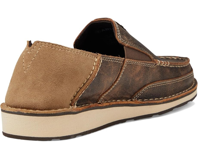 Ariat Cruiser коричневые кожаные туфли без шнурков