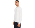Топ Cotton Rib Long Sleeve Henley от Vince с длинным рукавом