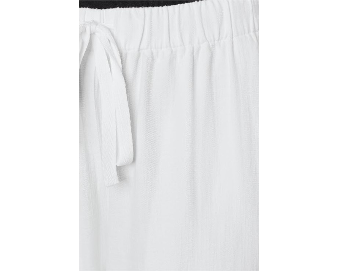 Eileen Fisher прямые брюки Slubby из органического хлопка и льна белые