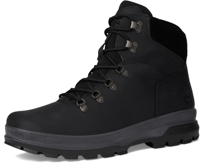 Высокие водонепроницаемые треккинговые ботинки ECCO Sport Rugged Track с круглым носком