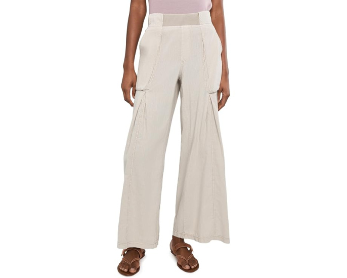 Брюки XCVI Charli Wide Leg свободного кроя с защипами