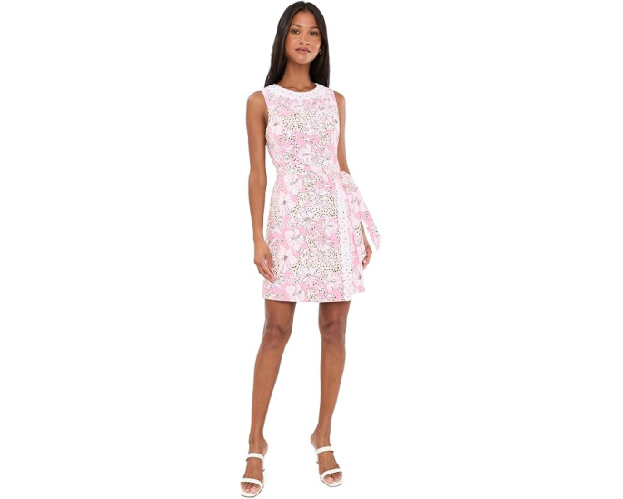 Платье Fresia Stretch Shift от Lilly Pulitzer сиренево-розовое