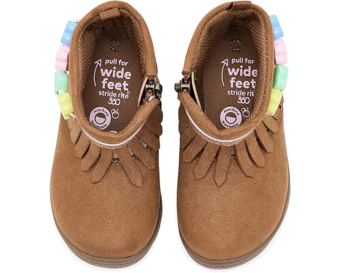 Ботинки Stride Rite Elina 2.0 с бахромой для малышей
