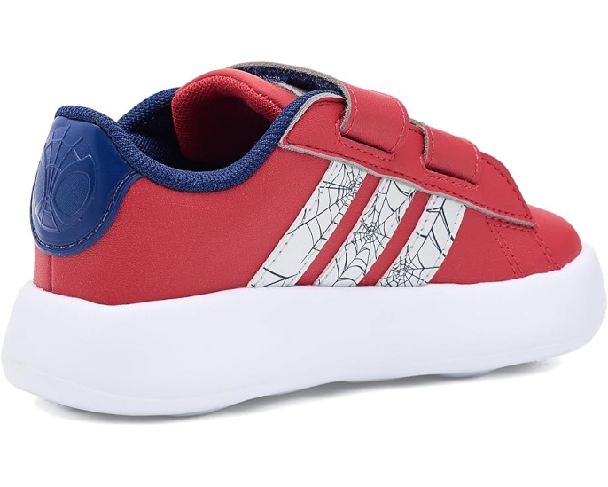 Детские кроссовки Adidas Marvel Grand Court с липучками