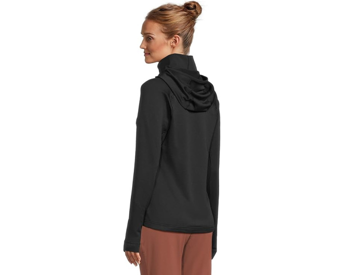 Mountain Hardwear толстовка с капюшоном Up First Tech Fleece с карманом на груди