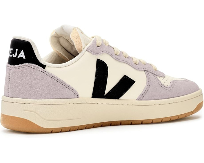 Кроссовки VEJA V-10 из экоматериалов с перфорацией