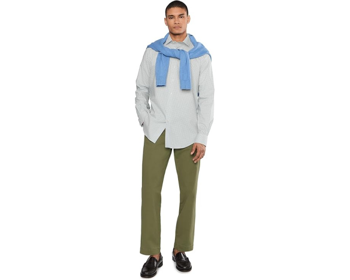 Рубашка Polo Ralph Lauren Classic Fit Performance Twill с клеткой и стрейч