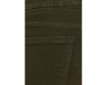 Meg High-Rise Fab Ab Wide Leg Raw Hem in Tuscan Olive