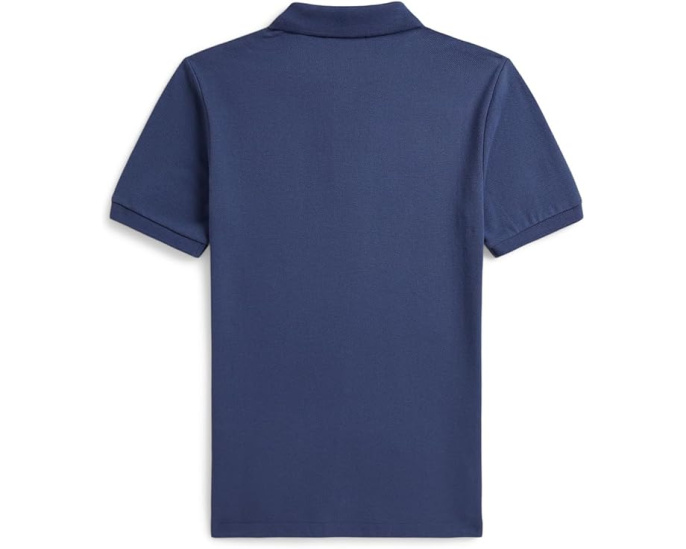 Хлопковая сетчатая поло с мишкой Polo Ralph Lauren (для старших детей)