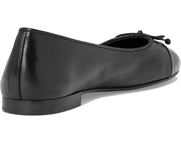 Балетки Tory Burch Cap Toe с бантом и контрастным мыском