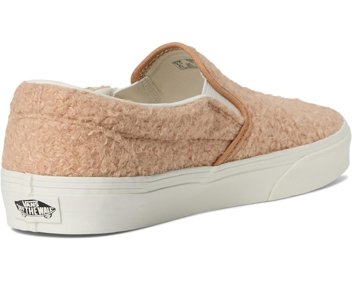 Классические слипоны Vans с вафельной подошвой и кантом