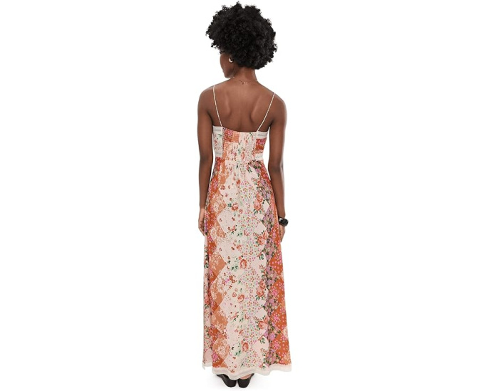 Платье миди Daisy Fields Maxi от Free People из принтованной сетки