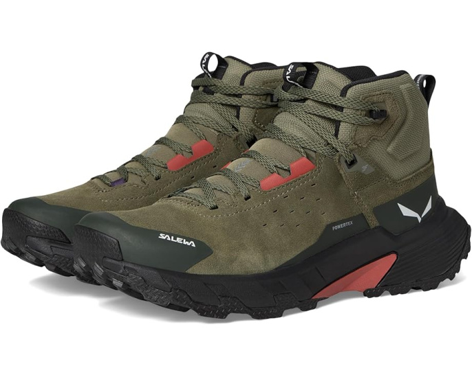 SALEWA Pedroc 2 Leather Mid Ptx треккинговые ботинки из замши с мембраной