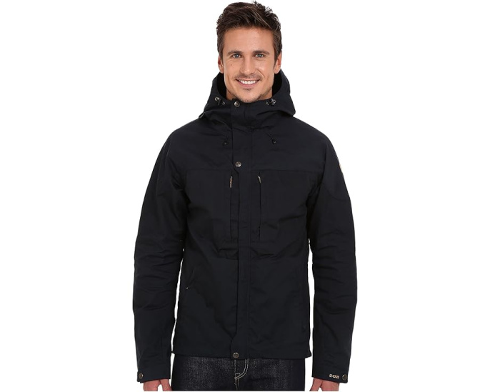 Куртка Fjällräven Skogsö из ткани G-1000 с капюшоном и кожаными деталями