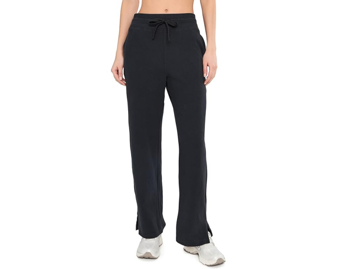 PACT брюки Cloudknit Wide Leg Pants с широкими штанинами и разрезами