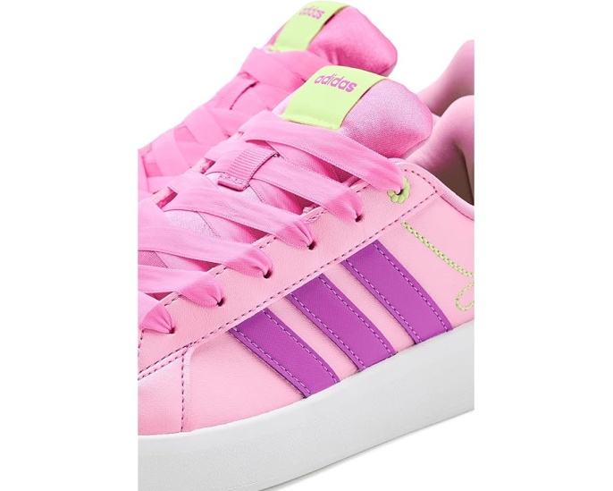 Кроссовки Adidas Grand Court 3.0 для детей с эластичными шнурками