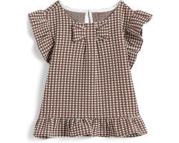 Gingham Bow Top (Toddler/Little Kid/Big Kid)
