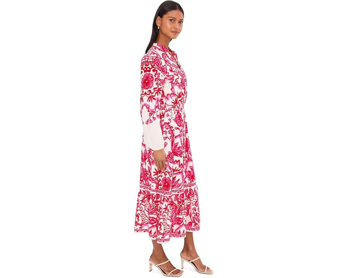 Платье миди Lilly Pulitzer Axton с присборенной талией