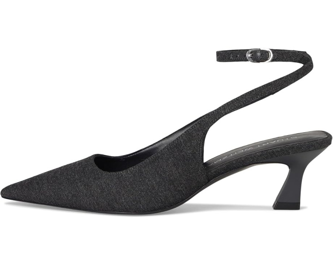 Stuart Weitzman Туфли Vinnie 50 на тонком каблуке с ремешком на щиколотке