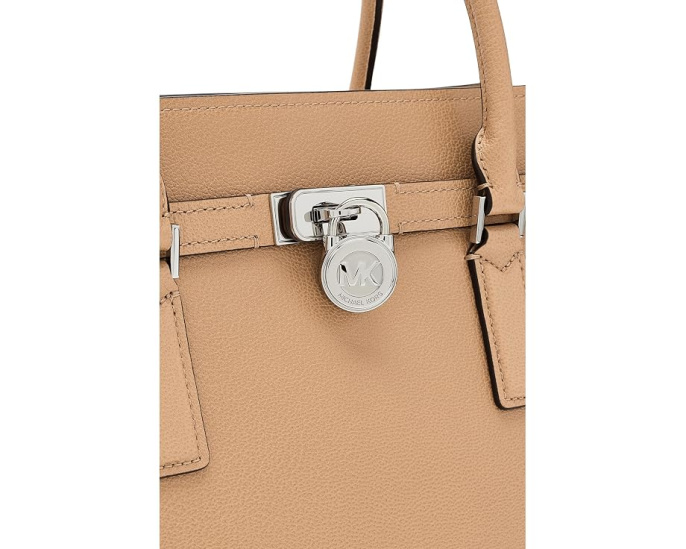 Большая сумка-сатчел Hamilton Moderne от MICHAEL Michael Kors из шагрени