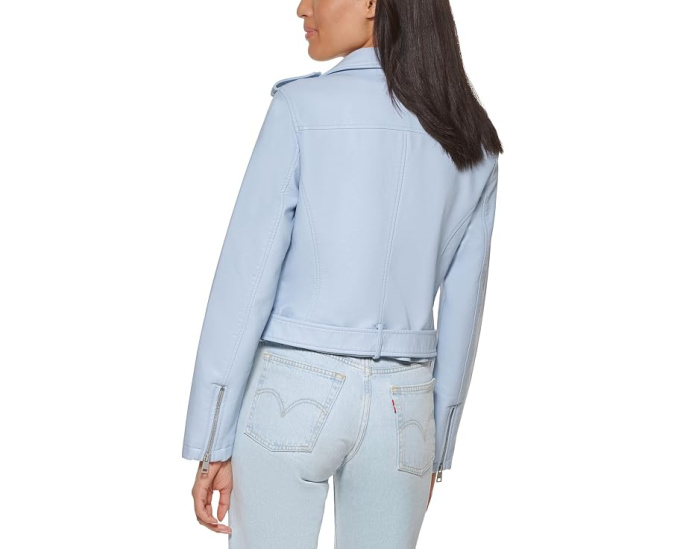 Куртка Levi's из экокожи в мотостиле