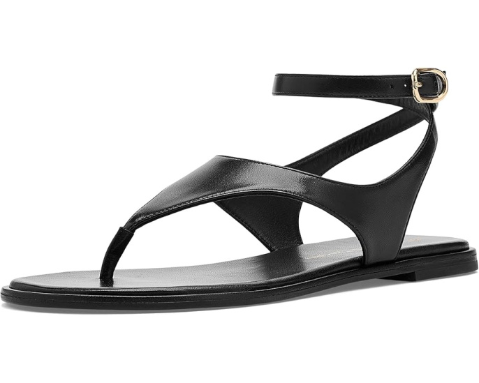 Сандалии Stuart Weitzman Marley с Т-образным ремнем и каблуком