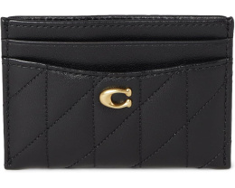 Картхолдер COACH с стежкой Pillow из мягкой кожи