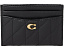 Картхолдер COACH с стежкой Pillow из мягкой кожи