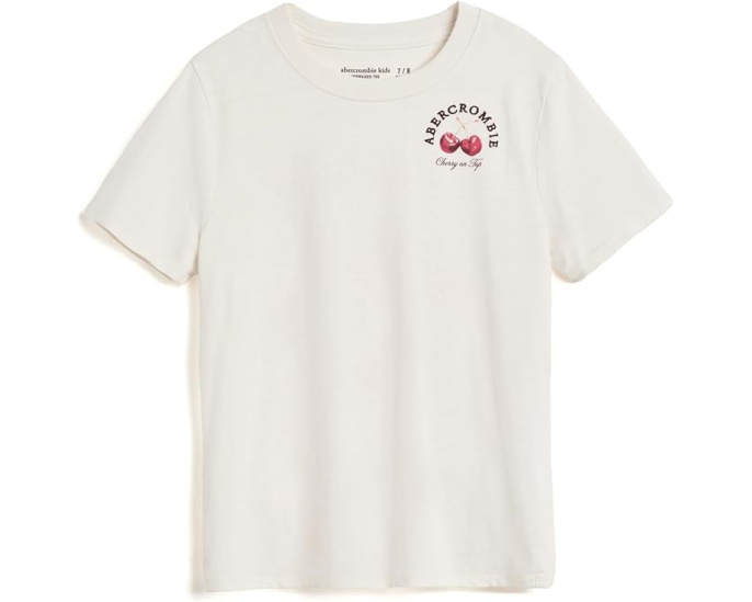 Футболка оверсайз Cherry для детей от abercrombie kids
