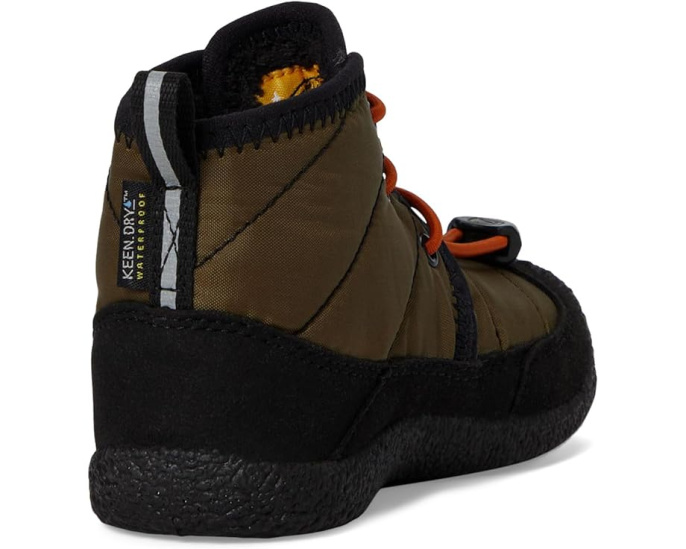Детские утепленные водонепроницаемые ботинки чукка KEEN Howser 2 Quilted Mid Height
