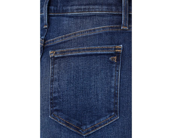 Madewell широкие джинсы Deep Ocean
