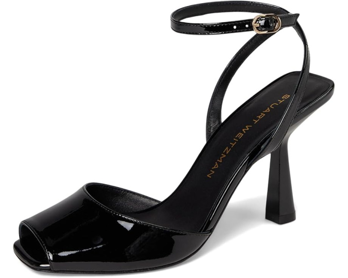 Босоножки Val Sandal 85 Stuart Weitzman на шпильке с квадратным носком