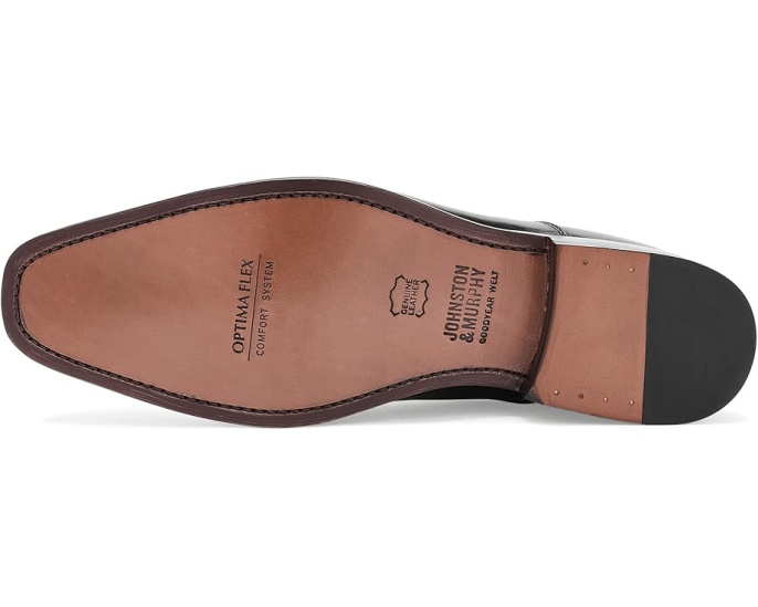 Johnston & Murphy Ashton Cap Toe туфли кэп-тое из натуральной зернистой кожи