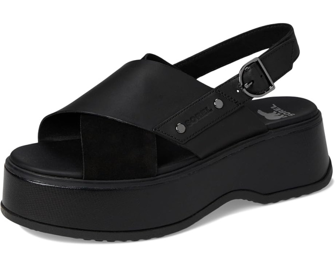 Сандалии SOREL Dayspring™ Crisscross на платформе с ремешком через щиколотку