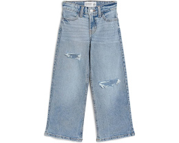 Джинсы abercrombie kids Destroyed High-Rise Wide Leg для подростков