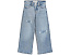 Джинсы abercrombie kids Destroyed High-Rise Wide Leg для подростков