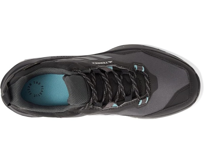 Кроссовки для хайкинга Terrex AX4 GTX Adidas черно серо мятные