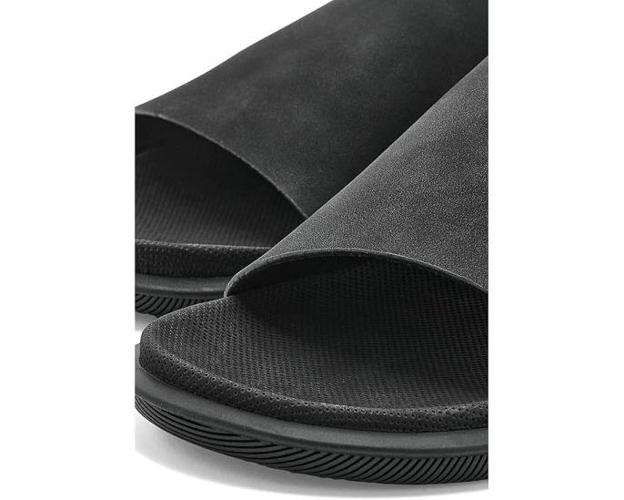 Шлепанцы Steve Madden Alden черные замшевые