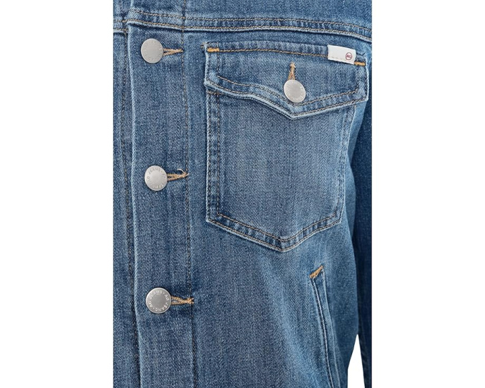 AG Jeans джинсовая куртка Robyn Fitted Denim Jacket приталенная