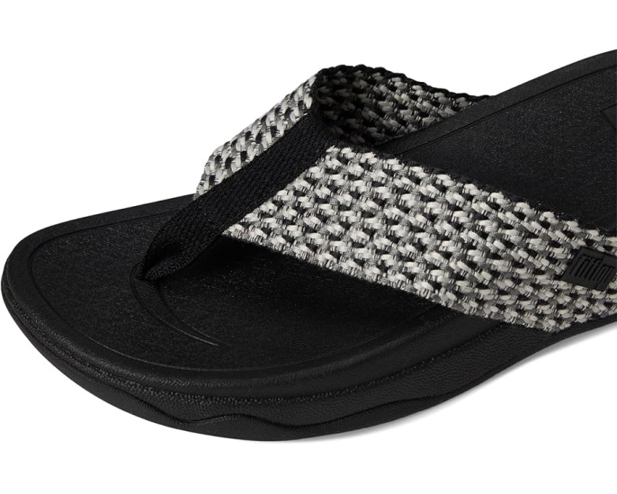 Сандалии FitFlop Surfa с ремешками из переработанного полиэстера