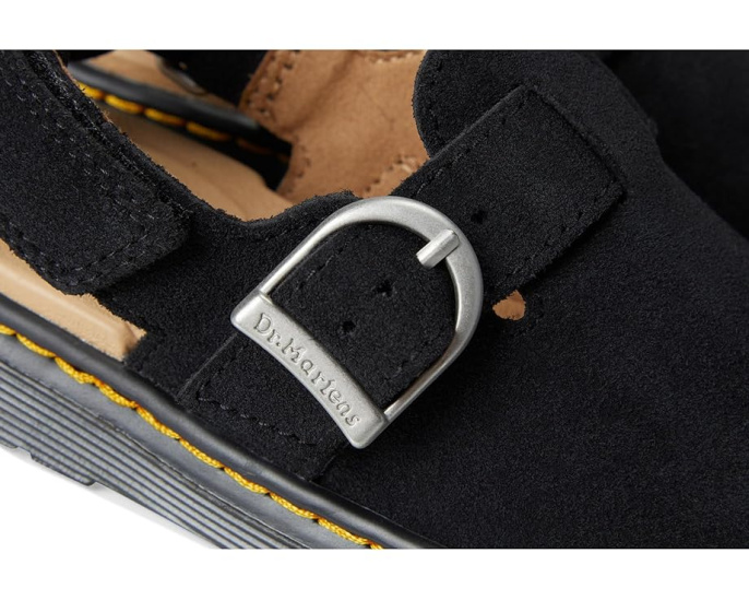 Детские клоги Dr. Martens Jorgie J с регулируемым ремешком на липучке
