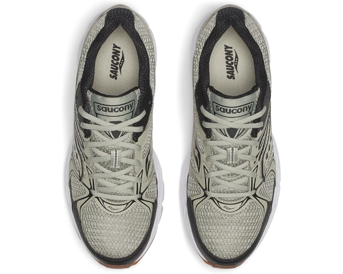 Кроссовки Saucony Ride Millennium с кожаным верхом и амортизацией GRID